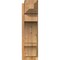 Ekena Millwork Balboa Rough Sawn Craftsman Outlooker, Western Red Cedar, 8"W x 20"D x 28"H OUT08X20X28BOA04RWR - alternate 2